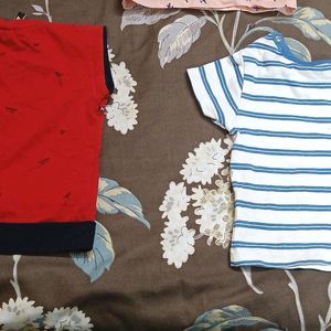 Branded T-shirts (6-12 Months) Combo