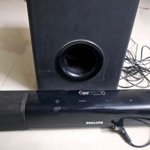 Philips Sound Bar With Sub Woofer