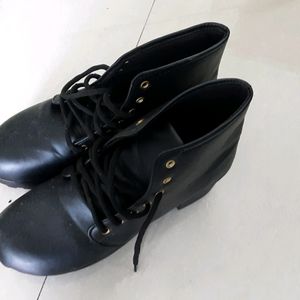 Black Boots, Size 38