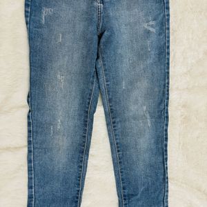 Blue Denim Slim Jeans