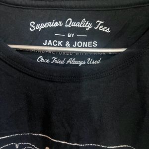 Jack & Jones Black T-shirt - Medium