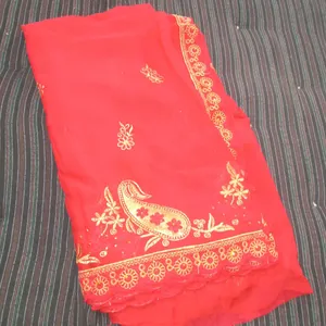 Red beautiful Saree