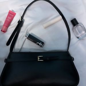 H&M Belt Detail Black Bag (latest)