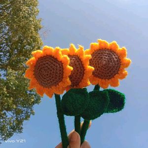 Crochet Sunflower