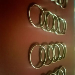 Hard Base Metal Ring 50 Pcs