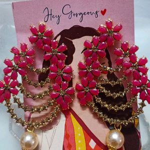 Beautiful Pink Earrings