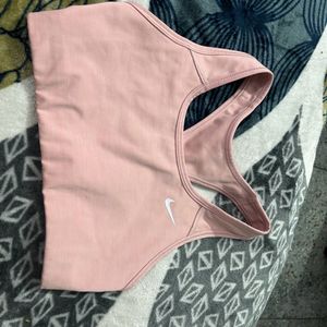 NIKE PINK SPORTS BRA