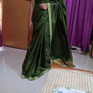 I Am Selling Silk Saree With Unsttich Blouse