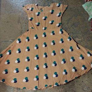 Pure Cotton Flared Kurti