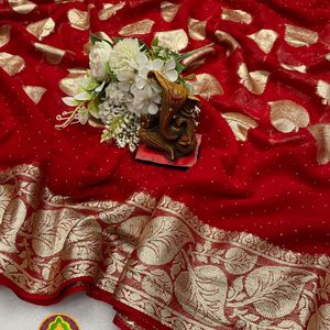 Viscose Georgette Saree