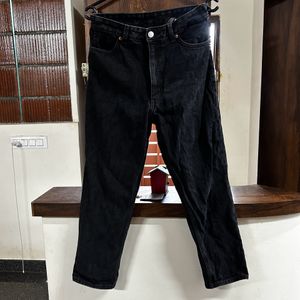 Charcoal Color Mom Jeans Best Quality