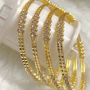 Gold Plated Bangles