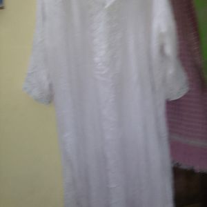 White Kurti