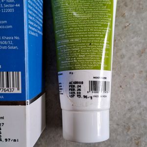 The Derma Co. Combo ( Facewash And Moisturizer)