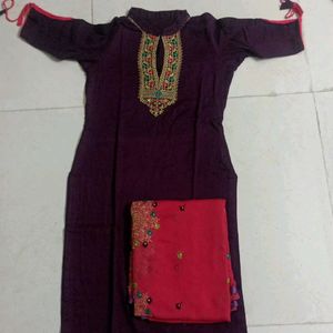 Kurti And Dupatta Set