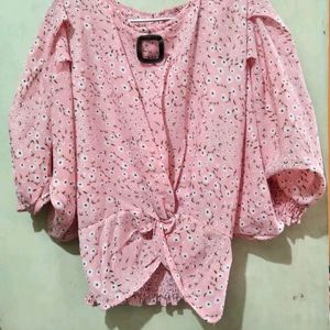 Crop top Pink Colour