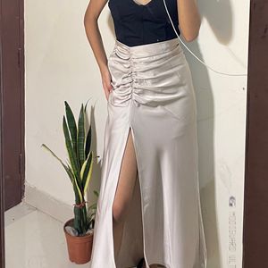 Zara Satin Skirt