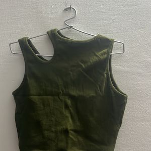 Olive Green Cami Top