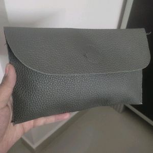 Brand New Grey Satchel Shoulder bag Wallet Combo