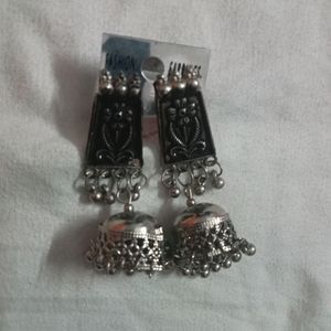 Oxidised Earrings