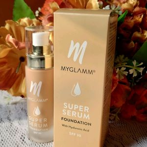 🆕MyGlamm Super Serum Foundation - 401W Toffee