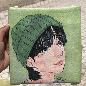 BTS 💜 Jungkook Cartoon Art ( Hand Made )