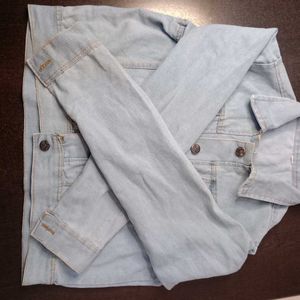 Denim Jacket For Women || Size -S ||