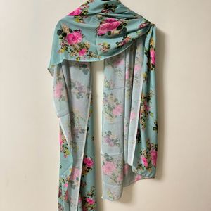 Floral Chiffon Fabric