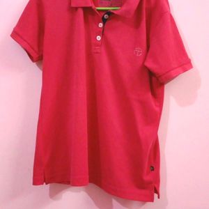 Pink Polo T-shirt