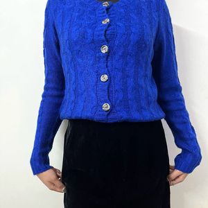 Dark Blue Cardigan