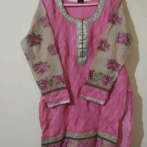 Ethnic Suit(Top Bottom And Dupatta)