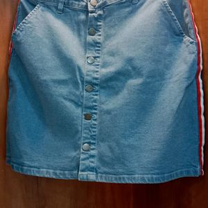 Mast & Harbour Denim Skirt