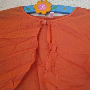 Front Open Jacket For 2 -4 Years Girls Coral