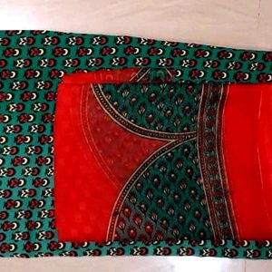 Unstitched Dress Material Of Top, Bottom & Dupatta