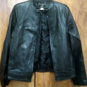 Leather Girls Jacket