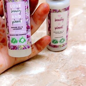 Argan Oil & Lavender Frizz Control Shampo