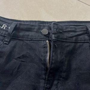 Denim black imported jeans