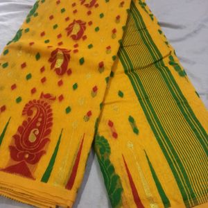 COTTON JAMDANI SAREE