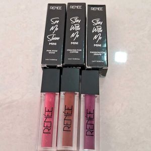 Renne Lipgloss Combo Of 3 (A)