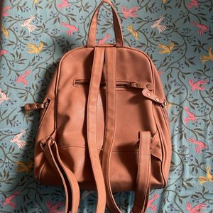 Dressberry Medium Sized Tan Backpack