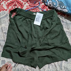 New Olive Green Shorts