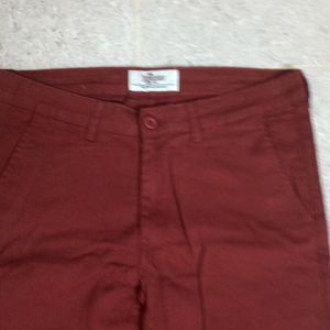 Men's Trouser Rust Color