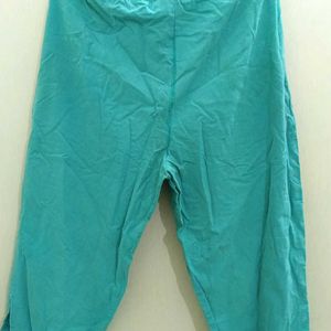 Cotton Pyjama Bottom Green Regular Fit✨