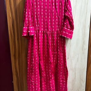 Pink Colour Kurta