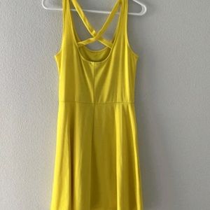 H&M Bright Yellow Dress