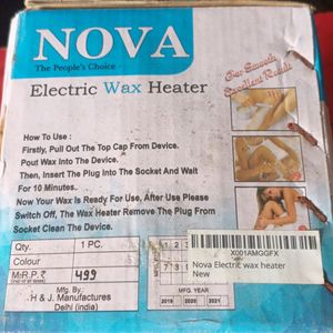 Electric Wax Heater