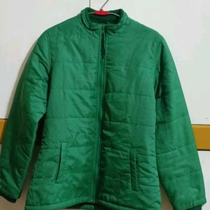 Green Full Sleeves Jacket