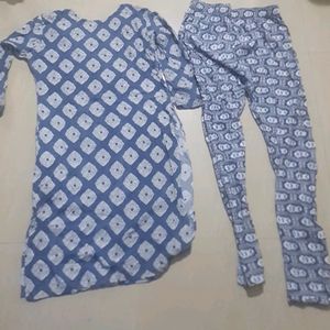 Cotton Kurta Set