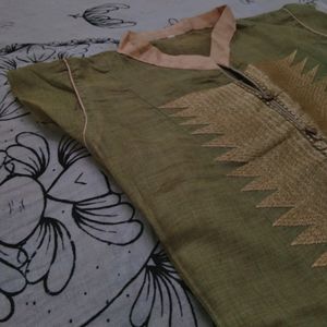 Olive Ethnic Kurti