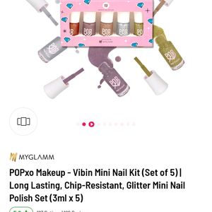 Popxo Mini Nail Kit Vibin' With FREEBIE ❤️